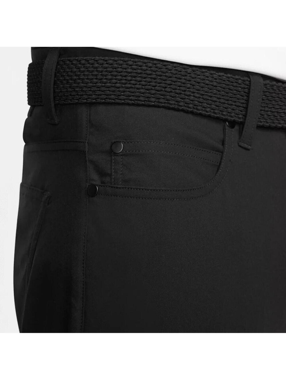 $95 Nike Dri-FIT Repel 5 Pocket Slim Fit Golf Pants Black Mens Size 42X30 DA3064 - Picture 3 of 4